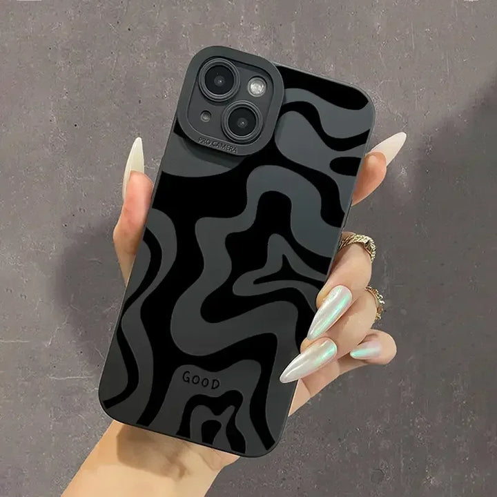Soft Matte Antique Leopard Print iPhone Case - IPH4