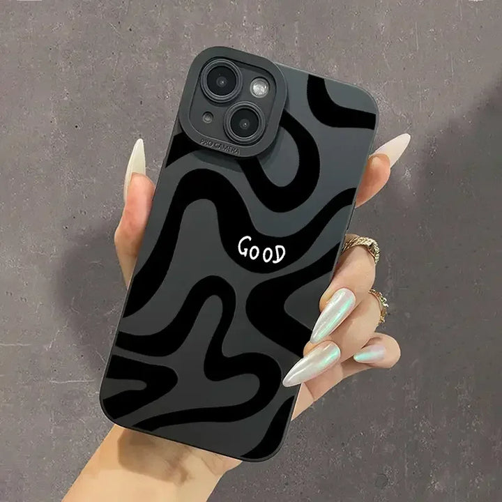 Soft Matte Antique Leopard Print iPhone Case - IPH4