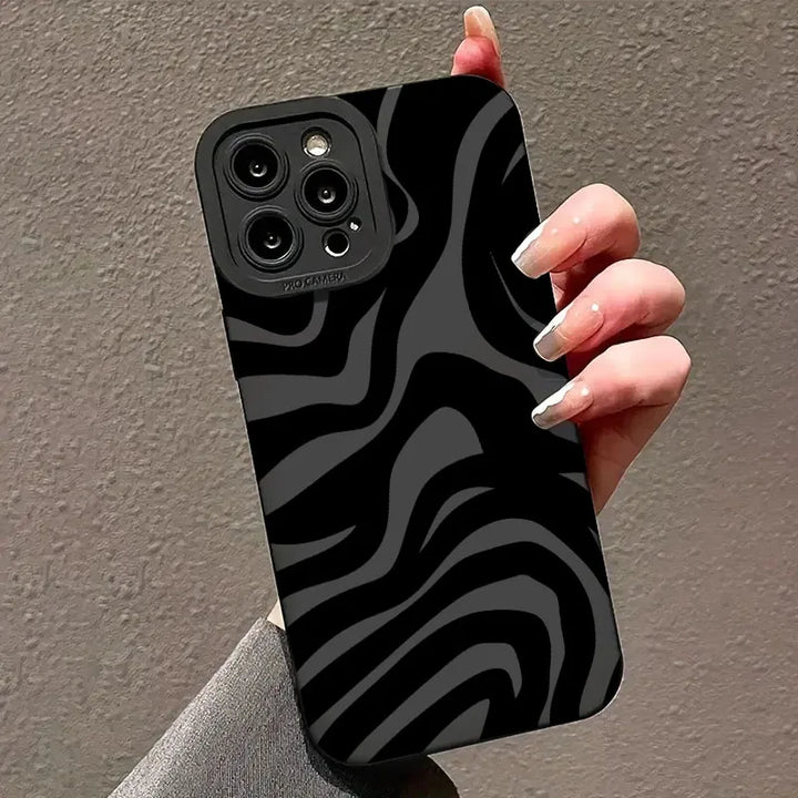 Soft Matte Antique Leopard Print iPhone Case - IPH4