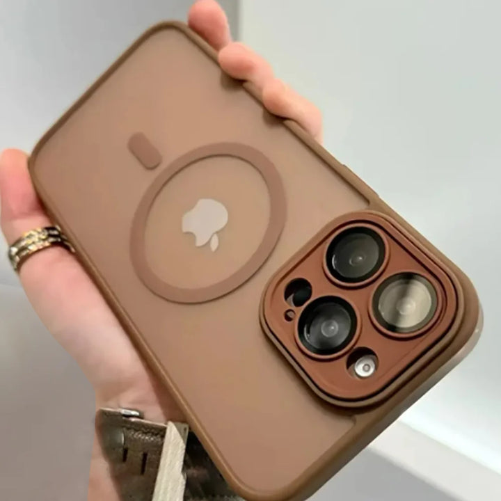 Luxury Clear Shockproof Magnetic Case for iPhone - IPH4